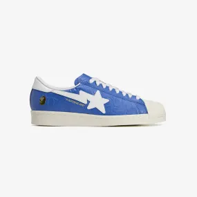 Textured Tread Pattern Speed Friendly Superstar V x Bape