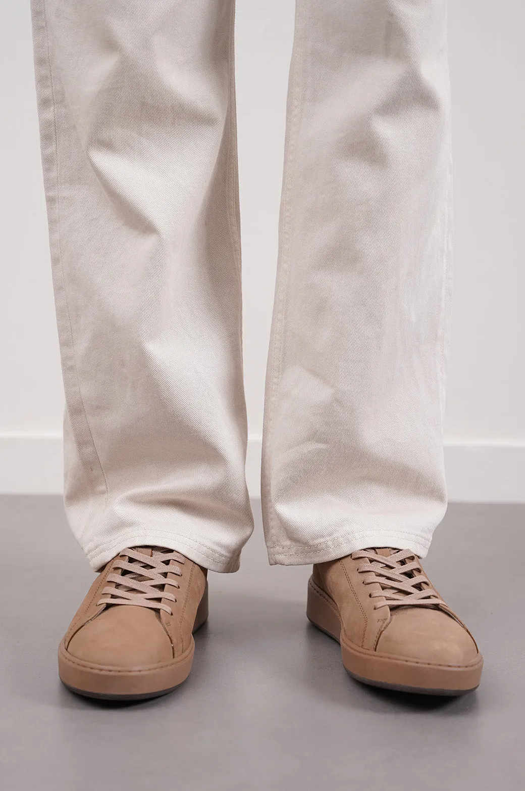 Thermoregulating Lining Compression Resistant Fiber LEATHER LACE-UP SNEAKERS