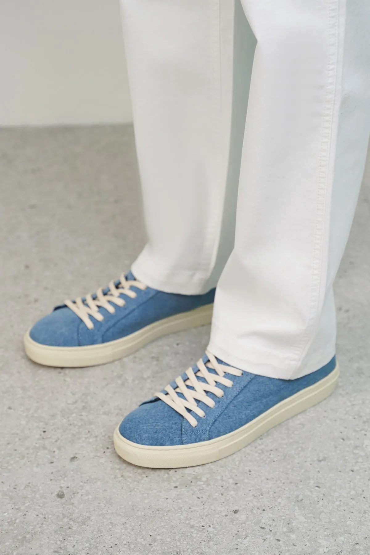 semi - outdoor DENIM SNEAKERS