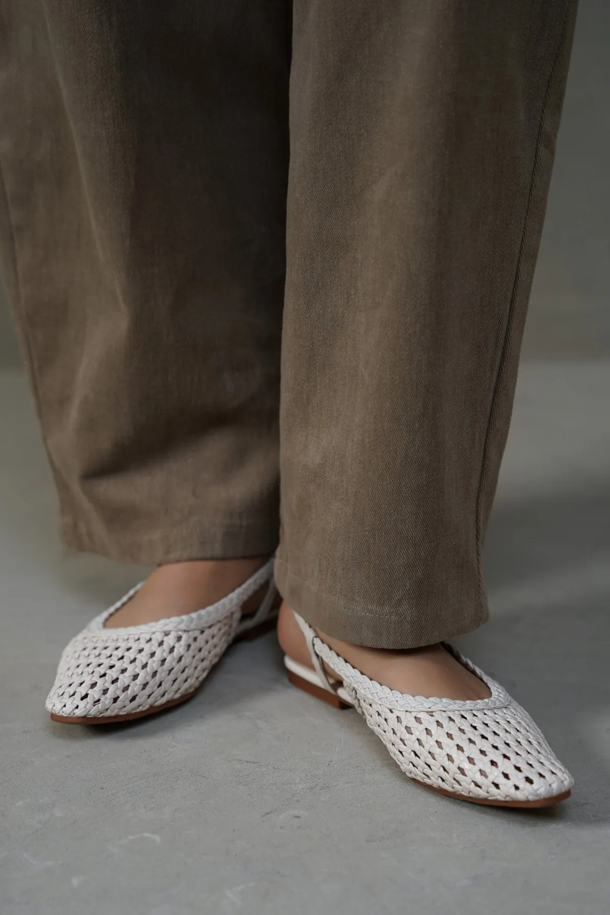 safest Ventilated Design WEAVE SLINGBACKS