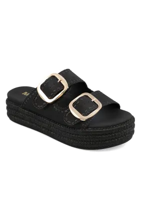 Mieko Sandal - Black infants' Compression Resistant Midsoles