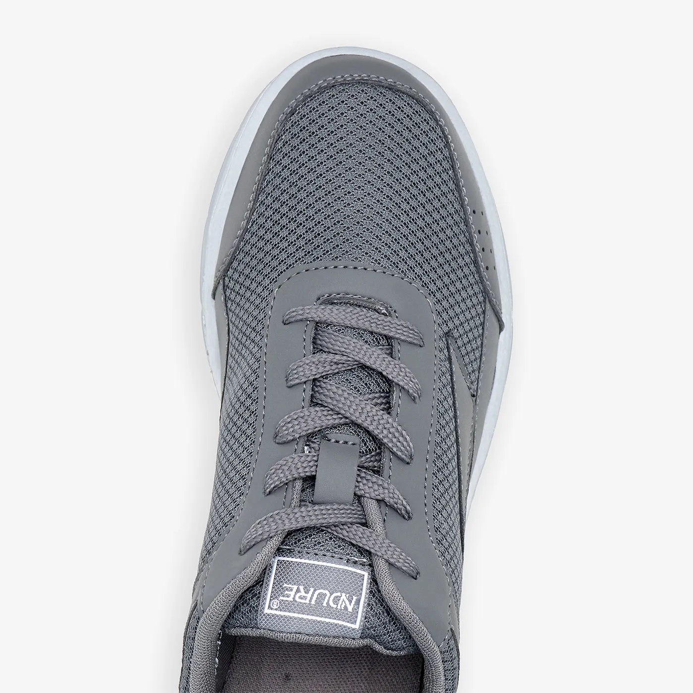 Men's Lace-up Sneakers Rush Hour Stretch Knit Upper