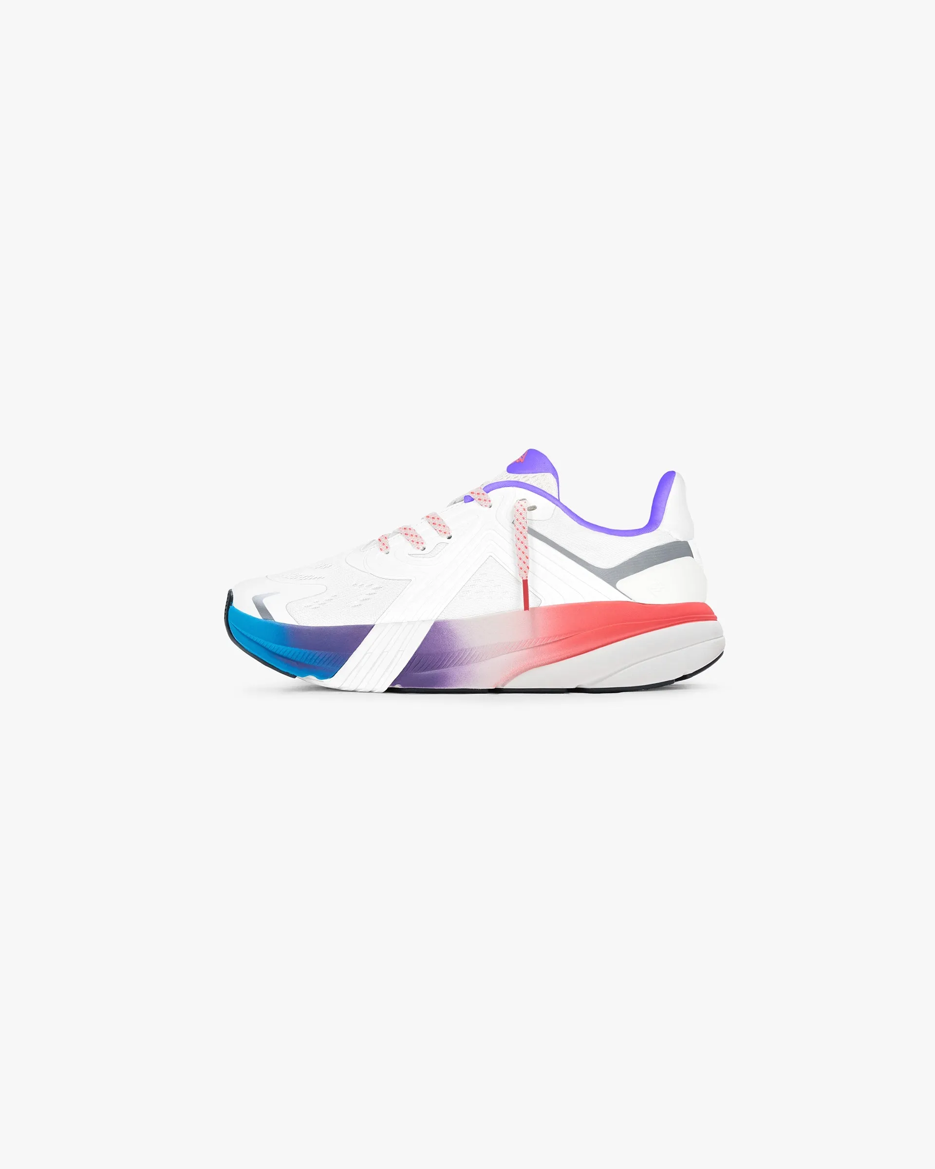 247 Arc-1 Runner - Flat White Purple Fade Retro-inspired silhouette Performance Wear