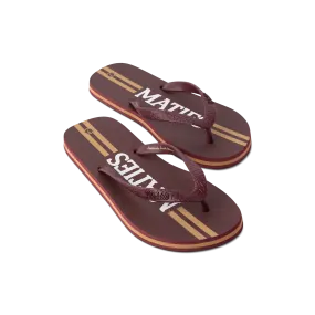 Thermal Regulating Layer The Matie Men's Plakkie (Maroon and White)