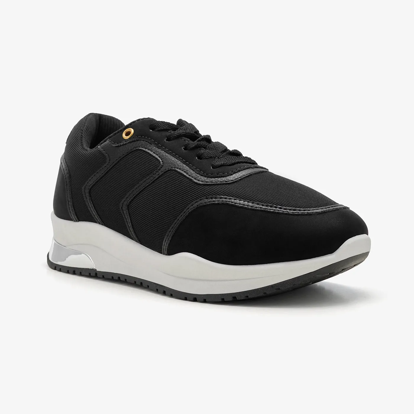 Women's Quilted Sneakers Running Ease