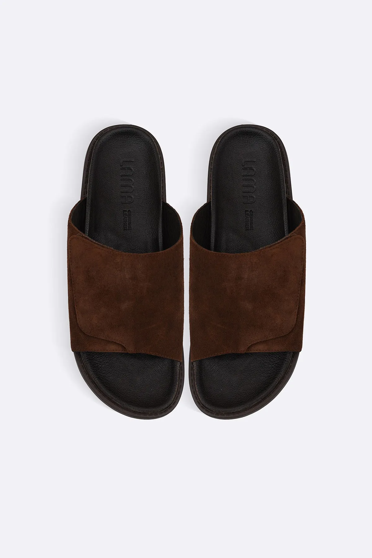 Outdoor shoes Energy Returning Cushioning MONO SUEDE SLIDES