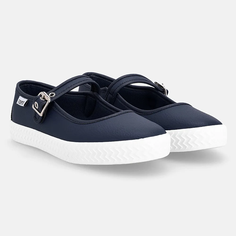 Street Mode Tomy Coco Mary Jane Sneaker - Navy