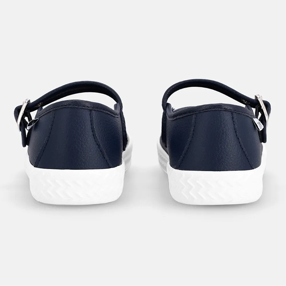 Tomy Coco Mary Jane Sneaker - Navy Quick Dry Materials Dual Tone