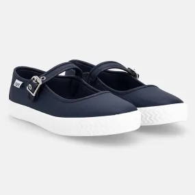 Ergonomic Build Cushion Footbed Tomy Coco Mary Jane Sneaker - Navy