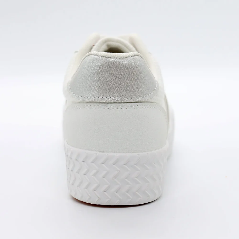 understated look Tomy Danielle Lace Up Sneaker - White
