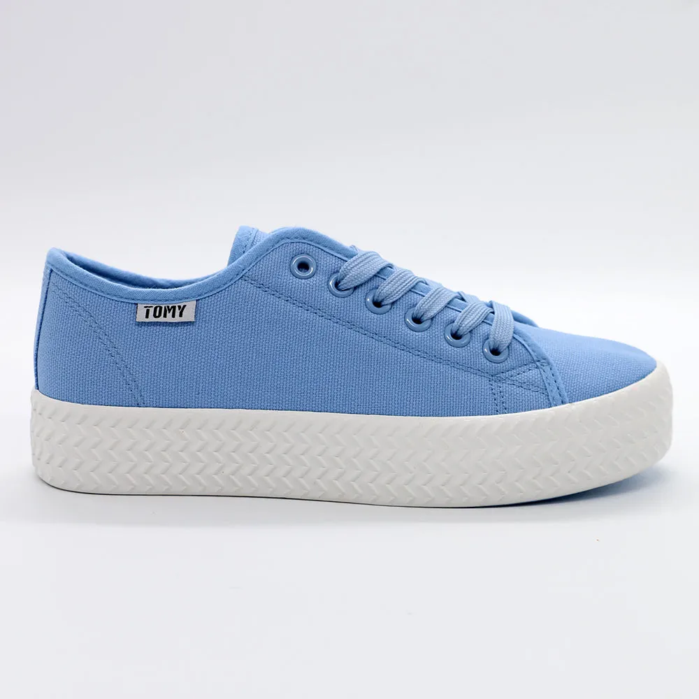 Comfortable Jog Anti Fatigue Support Tomy Tom Marlee Sneaker - Pale Blue