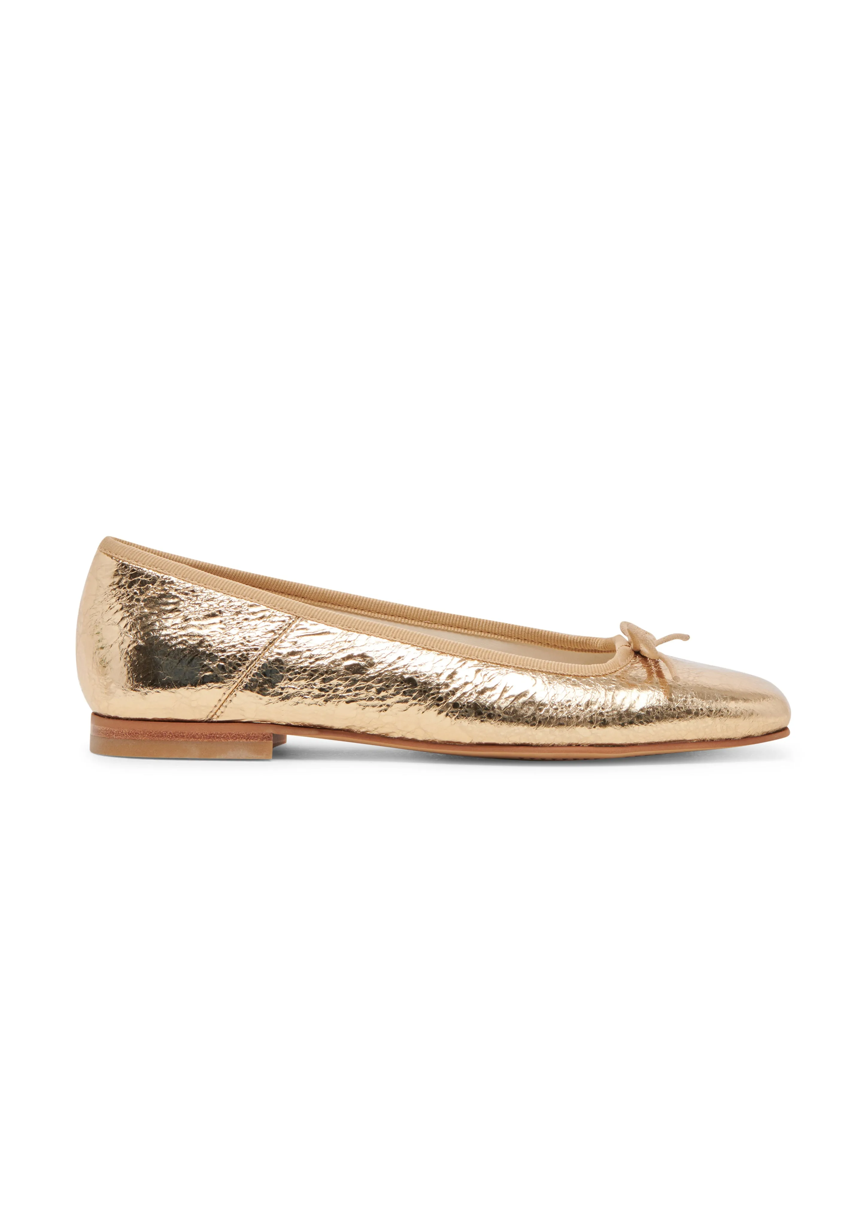 Anisa Flat - Gold Flexible Cushioning