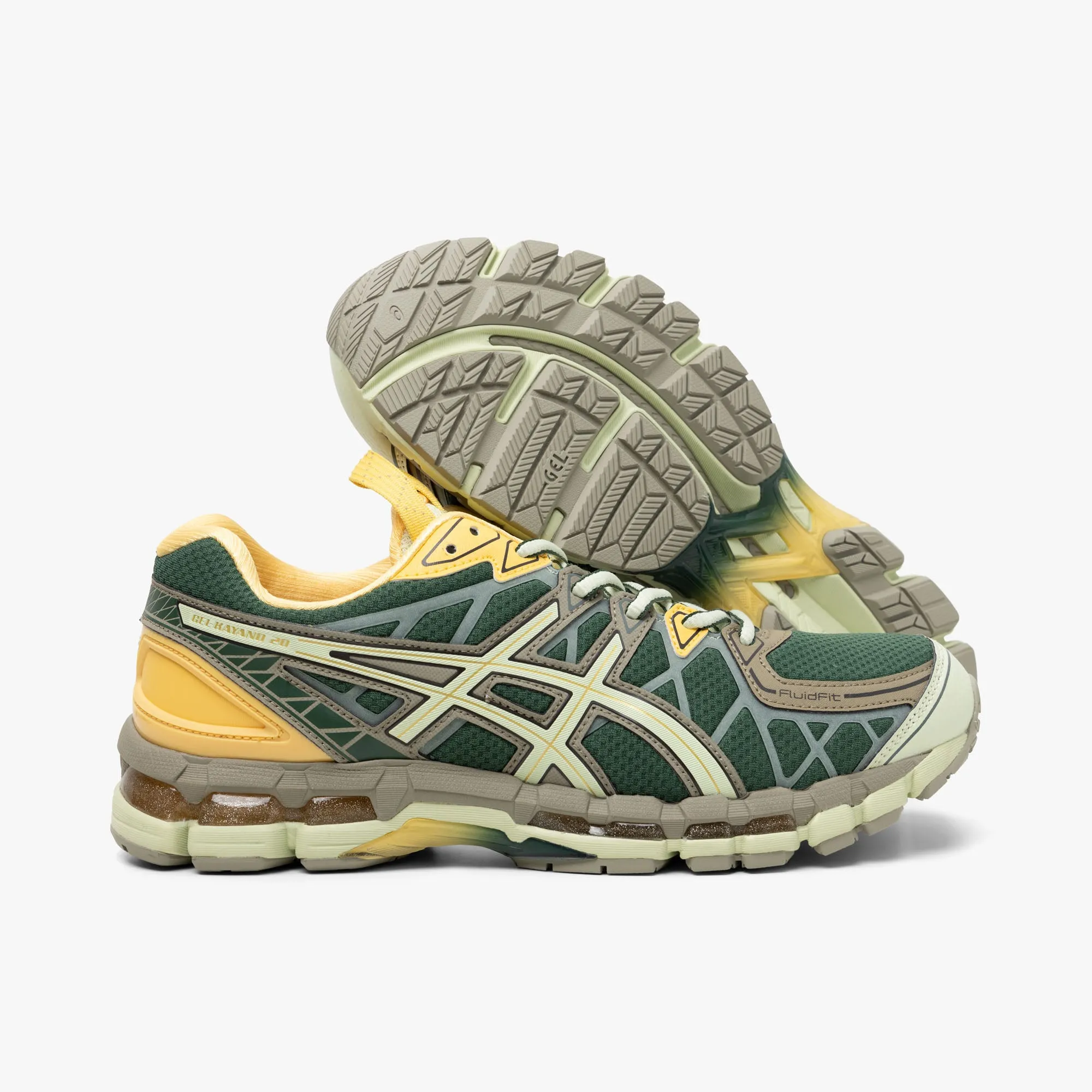 Responsive ride ASICS UB10-S GEL-Kayano 20 Hunter Green / Jade