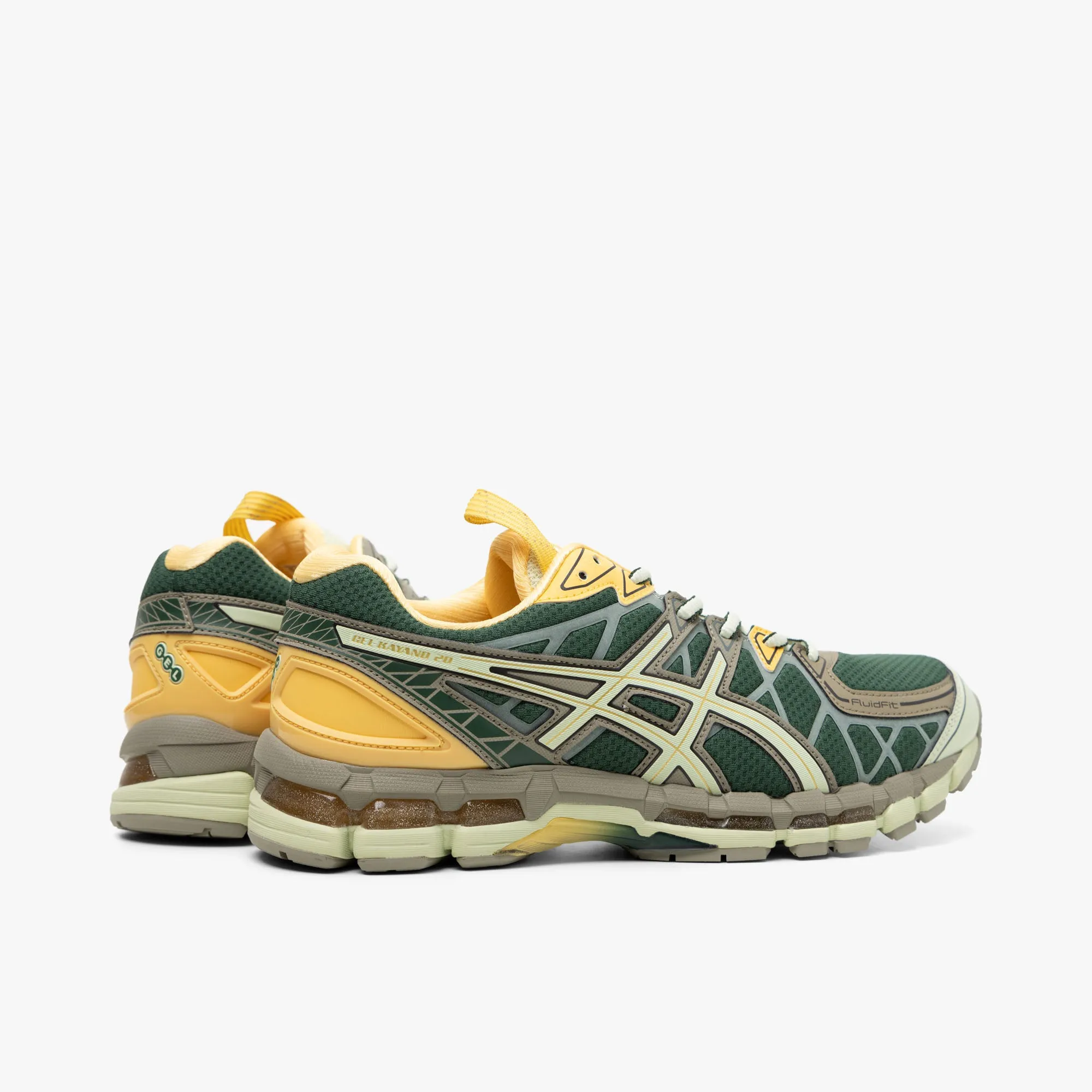 Elastic Fit Motion Contour ASICS UB10-S GEL-Kayano 20 Hunter Green / Jade