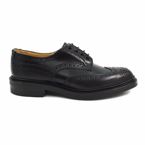 Trim Form Trickers Bourton Country Shoe | Derby Brogues (Black)