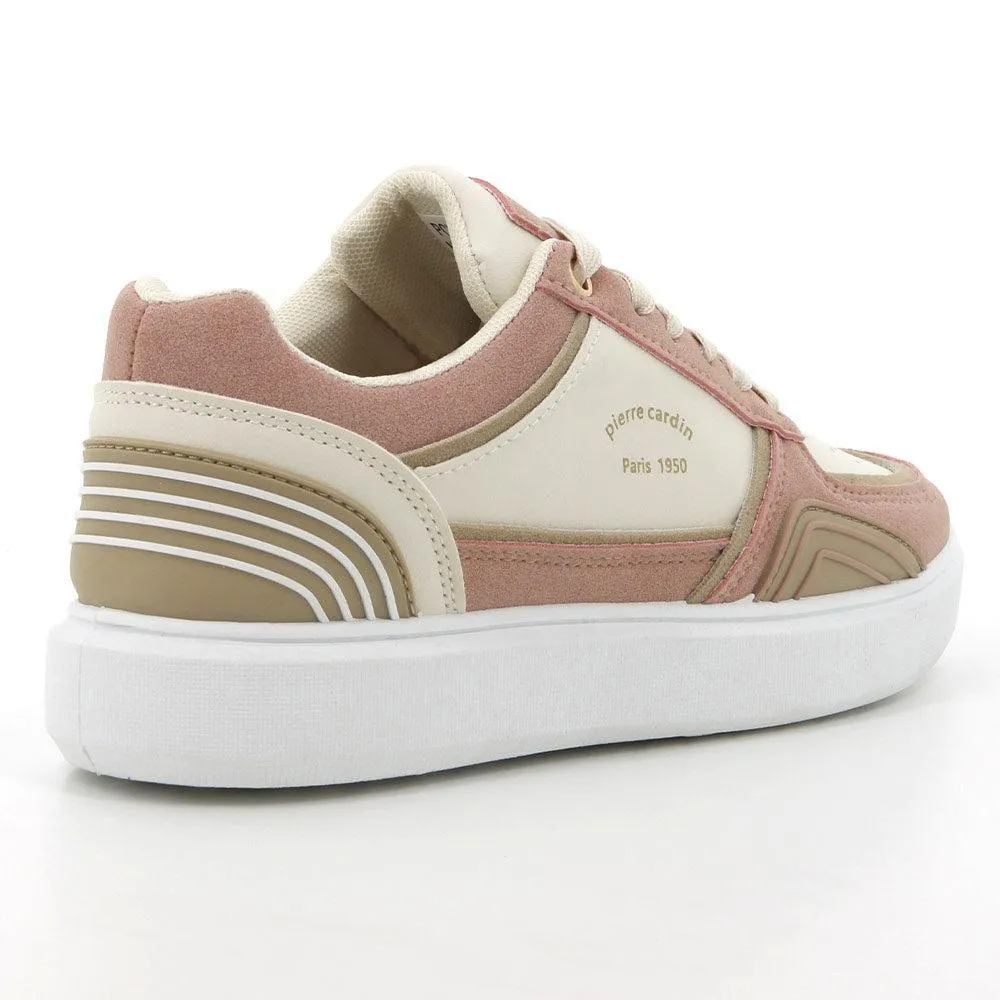 Pierre Cardin Denise 1 Sneaker - Pink / Beige Flexible Sole Design