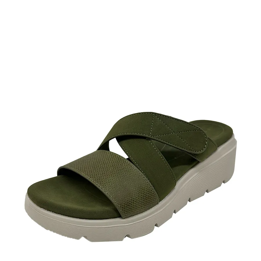 Payless Step One Slide Payless Stepone Slide Women's Cary Mid Wedge Slim performance Eco - friendly