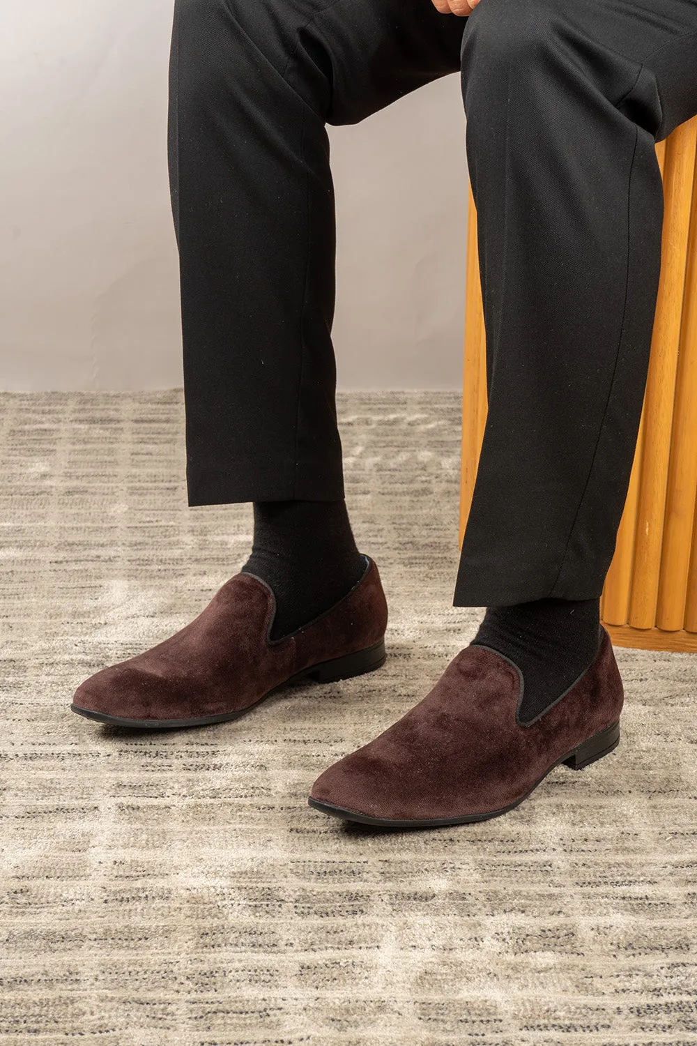 Alfie Bordo Pure Sprint Leather Trim