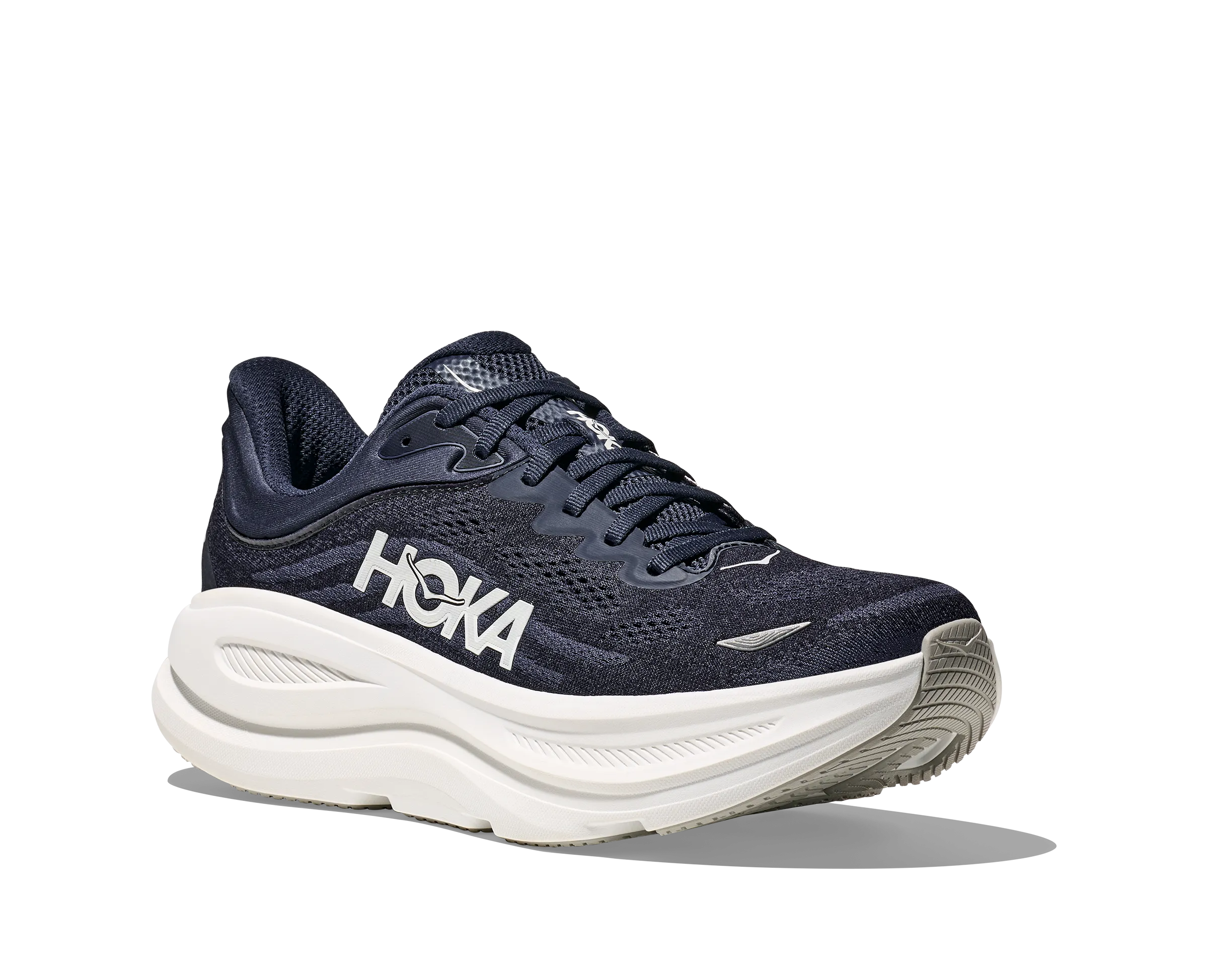 HOKA BONDI 9 MEN'S MEDIUM Flexible Build Lace Loop