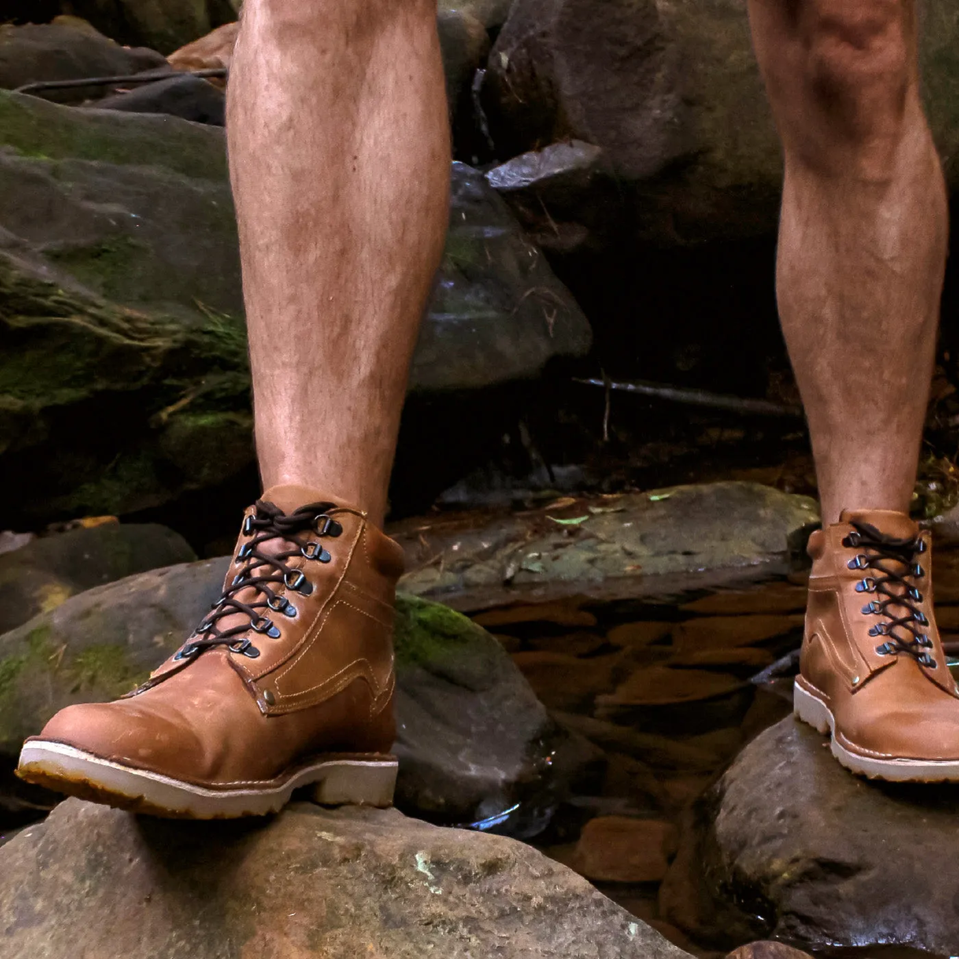 Breathable mesh Veldskoen Drakensberg (Crepe Sole)