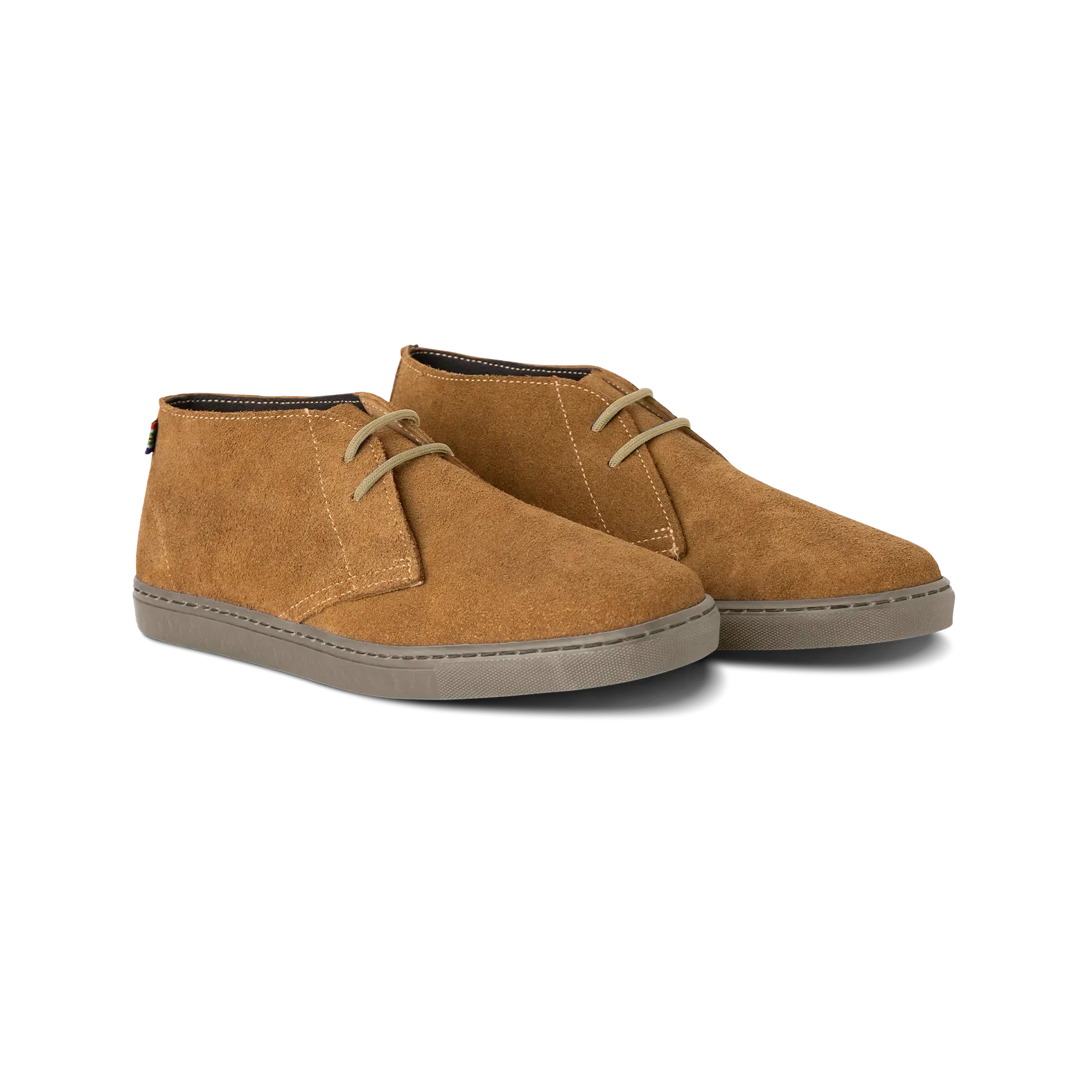 Comfortable Heel Long Walk Veldskoen Gwara Gwara Sneaker (Grey Sole - Leather Shoe)