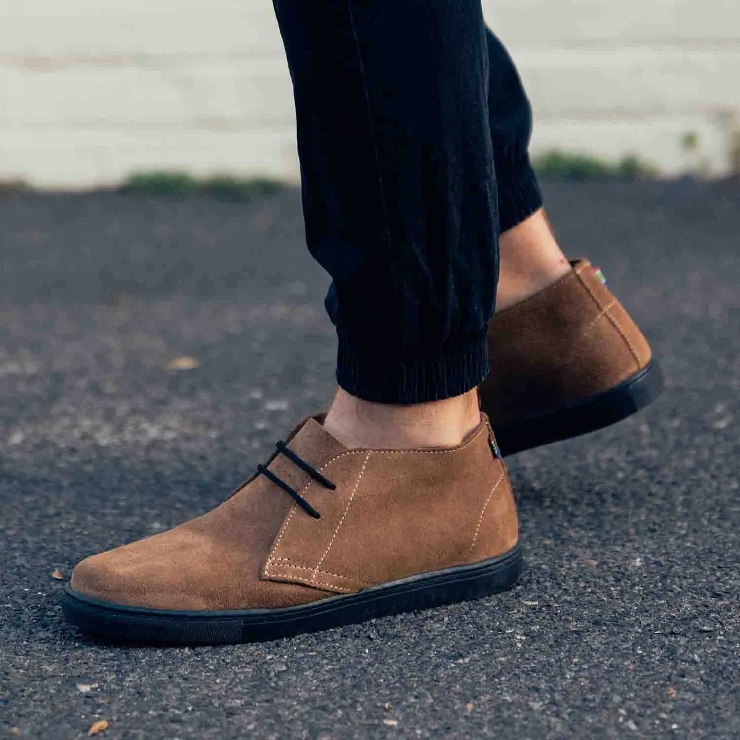 Seamless Comfort Trail Runner Anti   Blister Veldskoen Kwaito Sneaker (Black Sole - Leather Shoe)