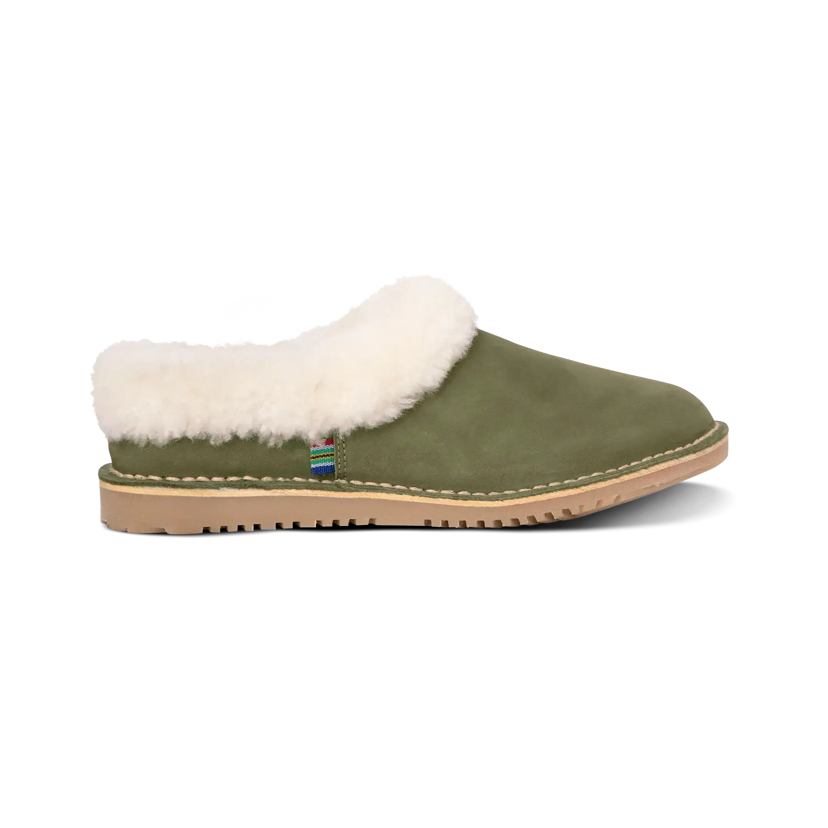 Eco Material Hiking Trails Veldskoen Slipper (Lined with Sheepskin - Leather Slipper)