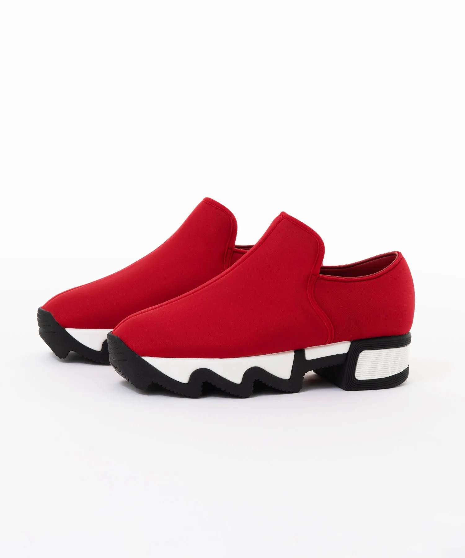 Odor Resistant Material Wes I Red Low Top Sneaker
