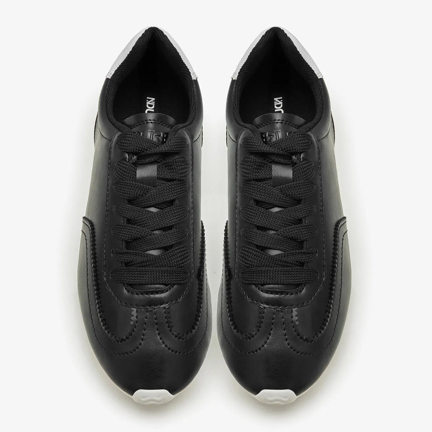 Women's Low Profile Lace-Up Sneakers Biodegradable Components