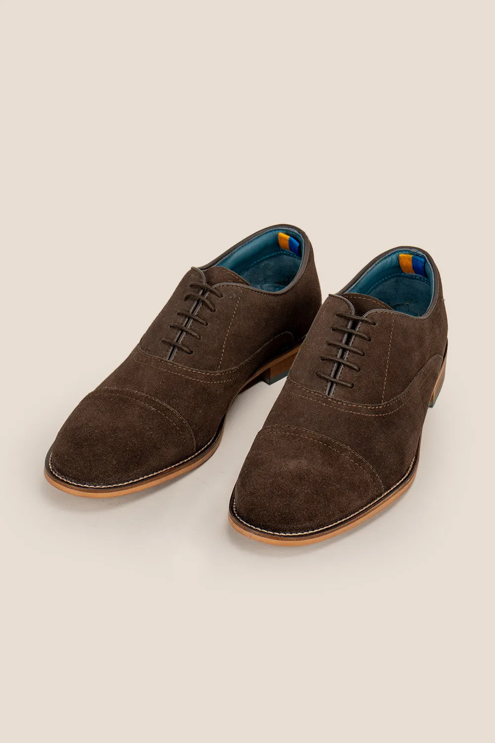 Quiet Aesthetic William Brown Suede