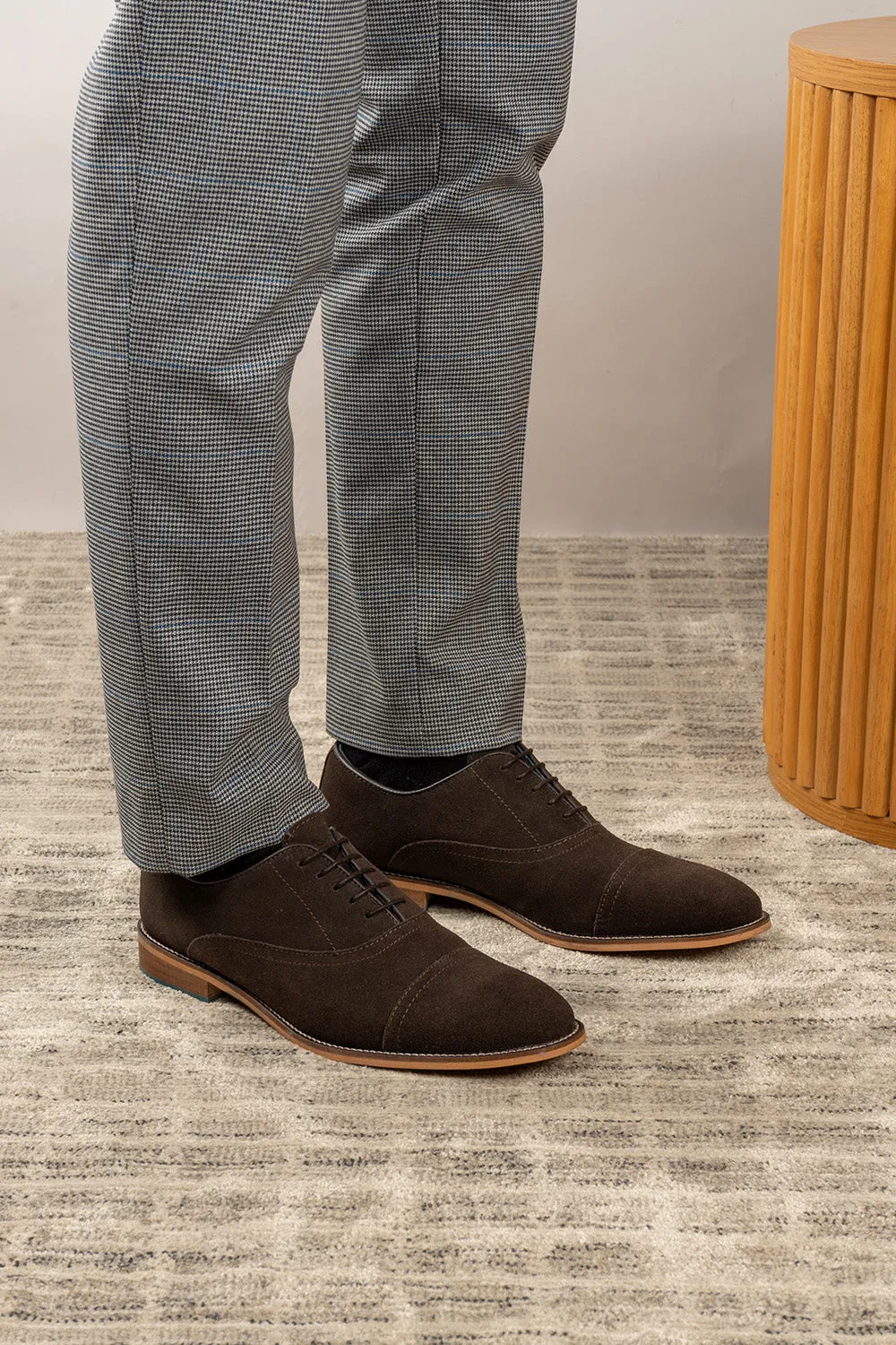 William Brown Suede Even Pace Quiet Corridor