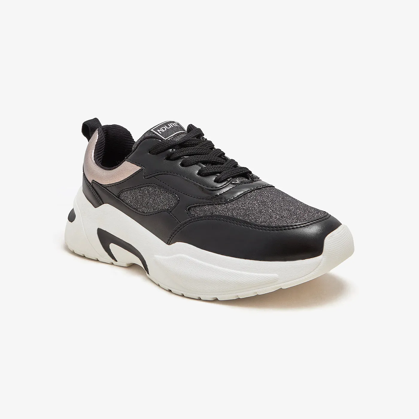 Basketball Smooth Soles Women's Chunky Sneakers