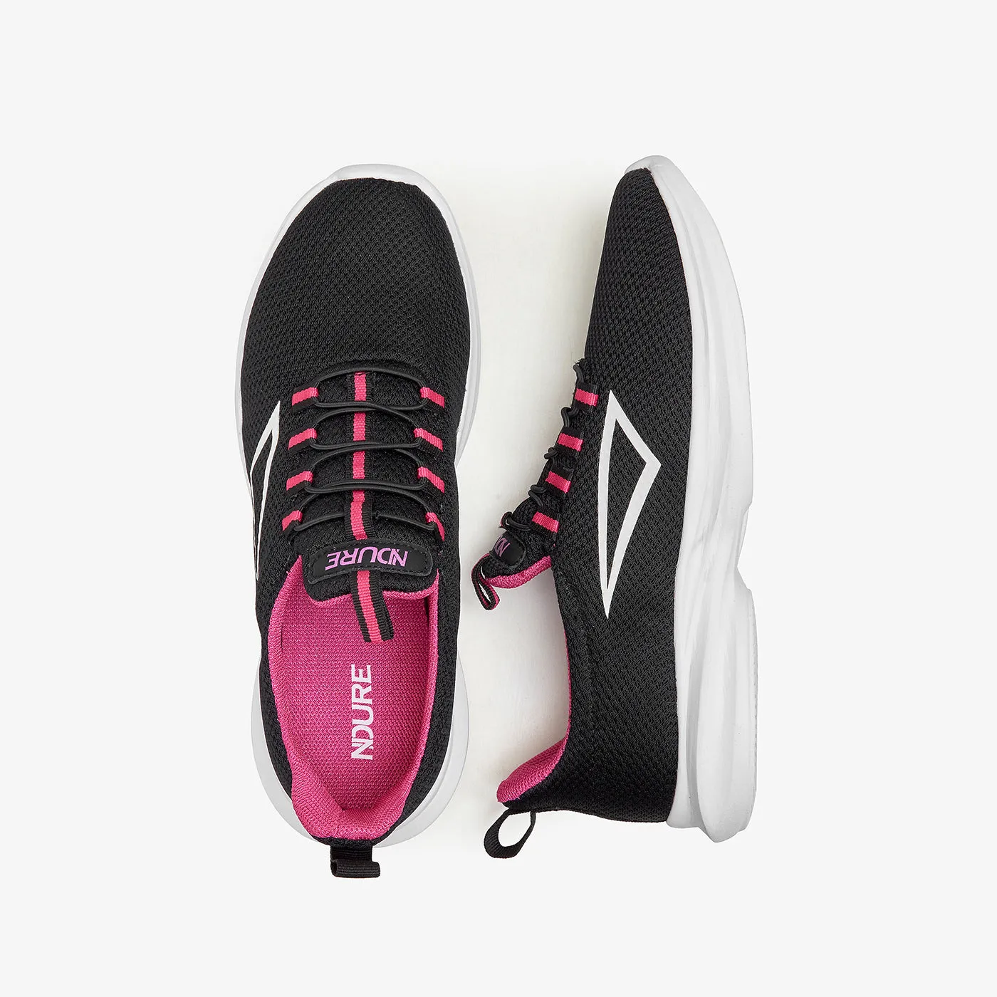 Women's Flexi Sneakers Airflow Venting Snug Heel Lock Fit