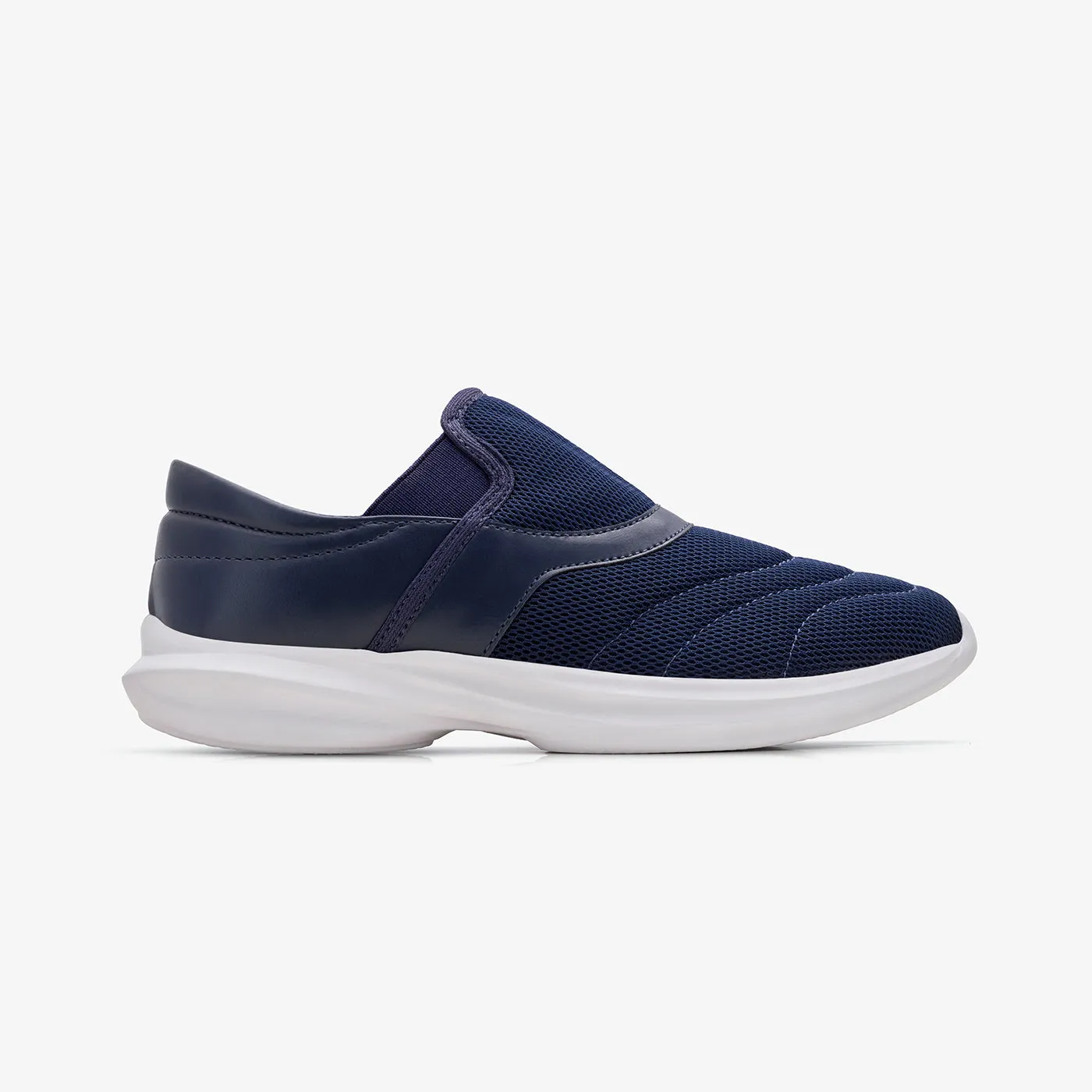 Retro-inspired Walking Vibe Women??s Mesh Slip-On Sneakers