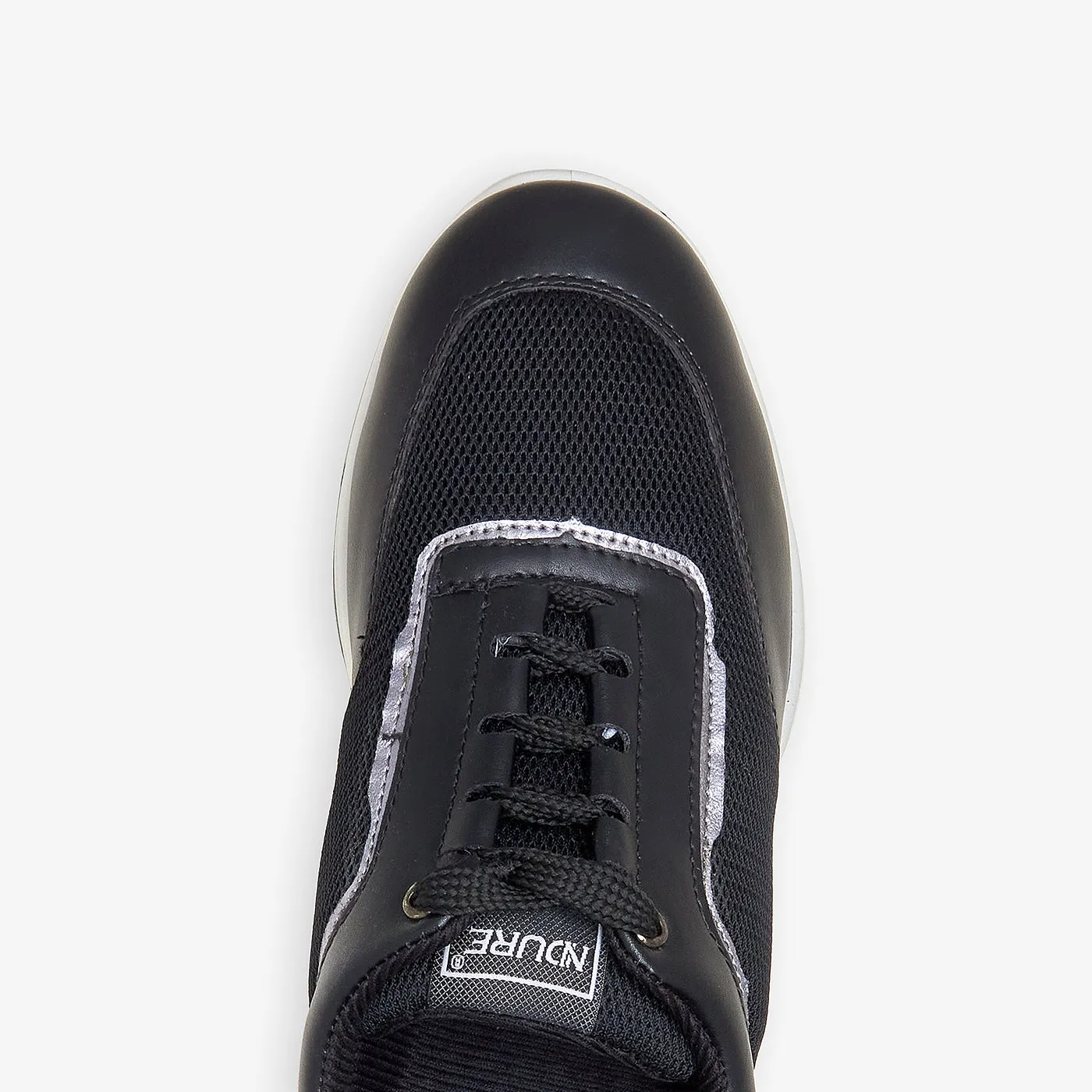 Microfiber Lining Tech High   Quality Women's Mesh Walking Shoes