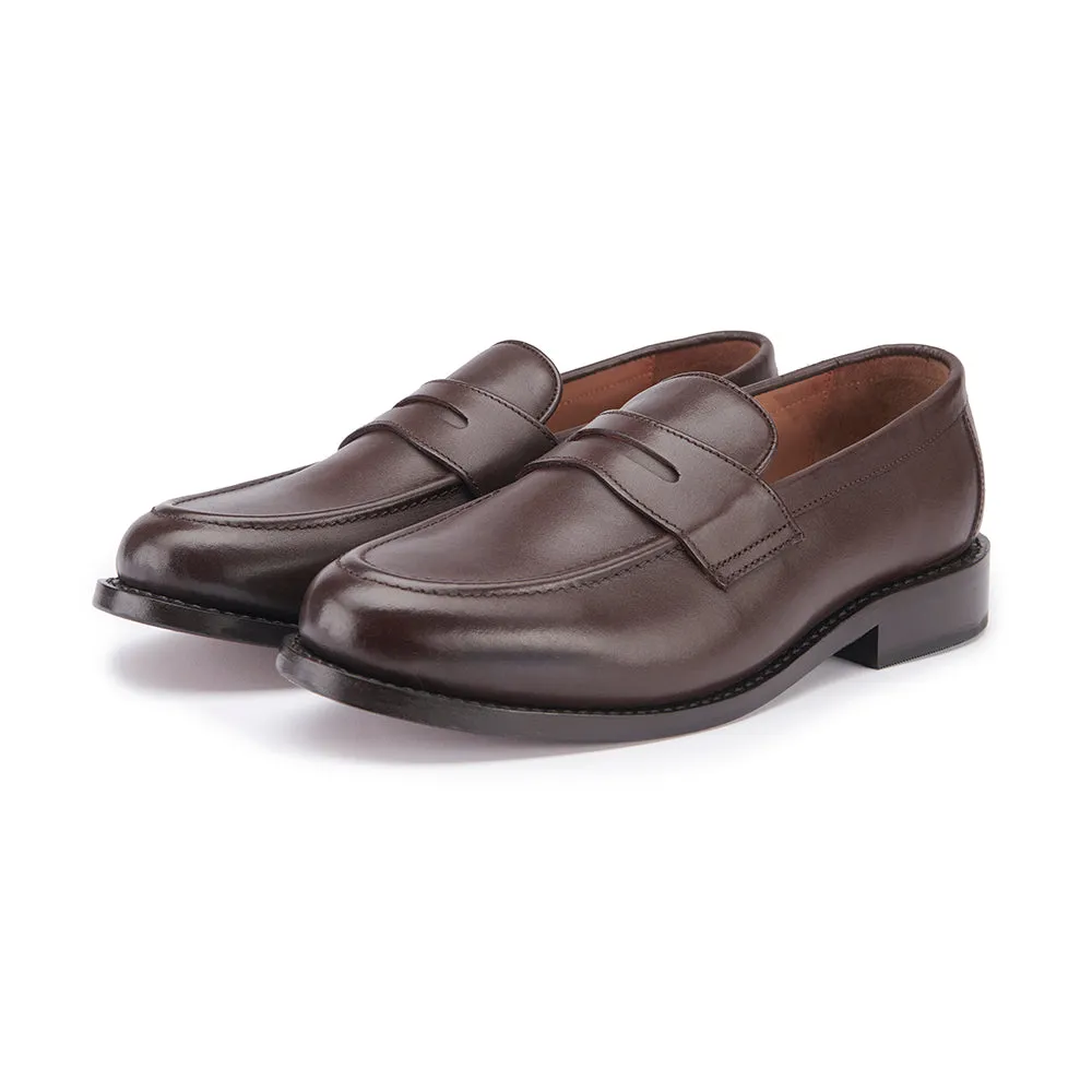 Penny Loafer - Dark Brown Posture Boost
