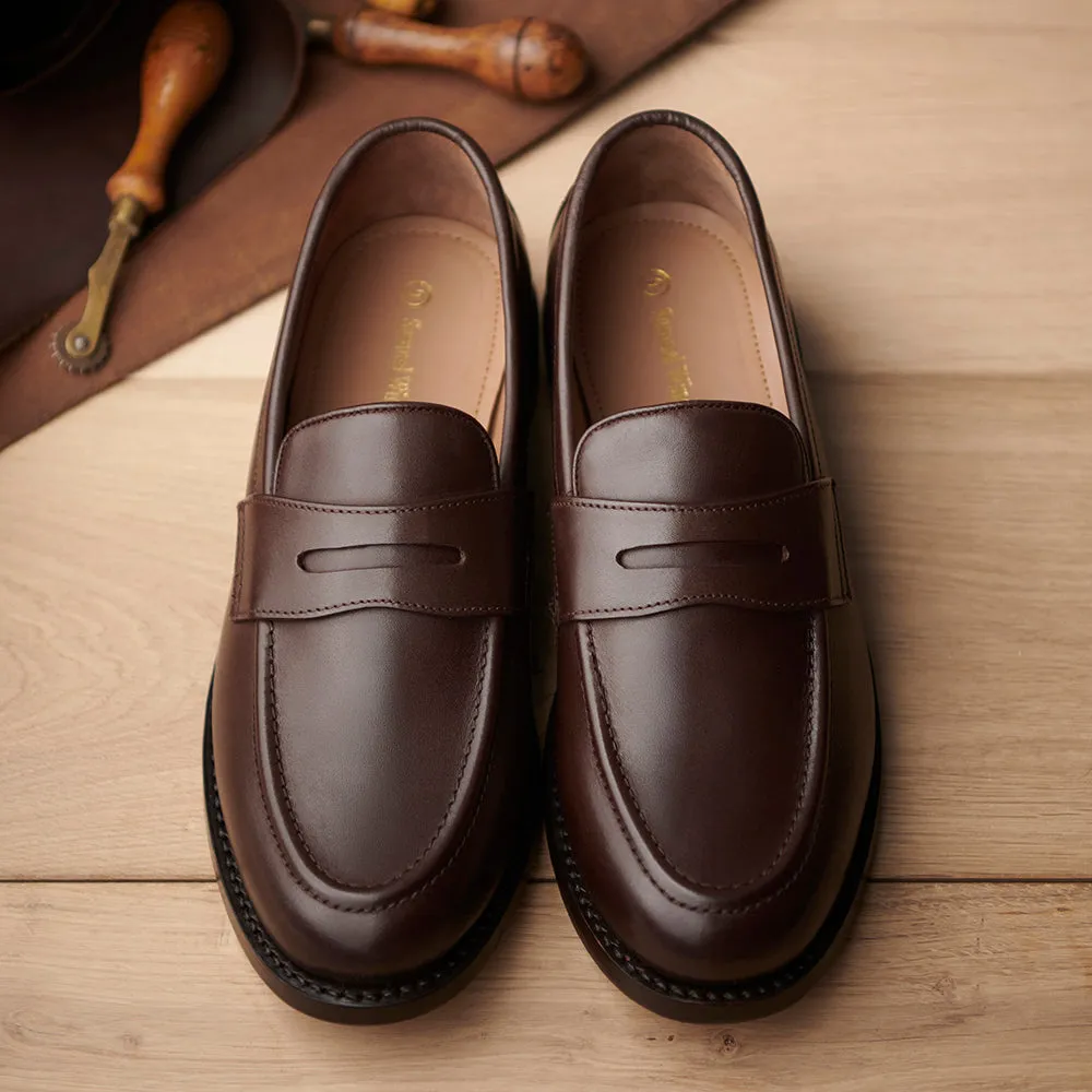 Penny Loafer - Dark Brown Hybrid Office