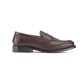 Penny Loafer - Dark Brown Recycled Material Components