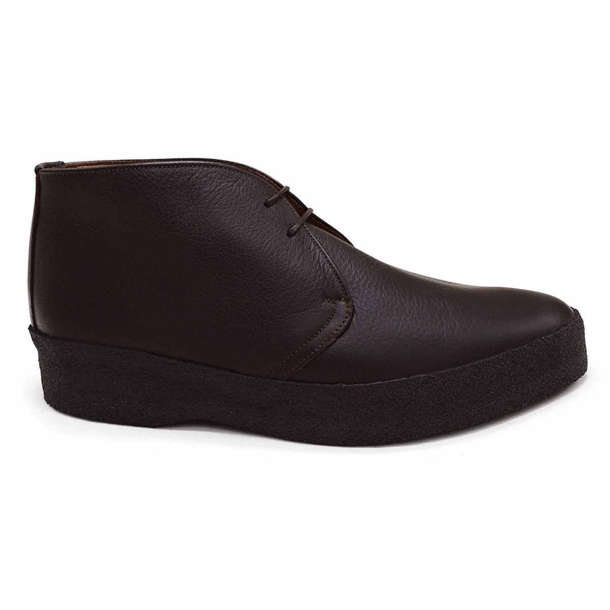 Sanders HI-TOP Chukka Boot - Savage Brown Weatherproof Seam Outdoor Utility